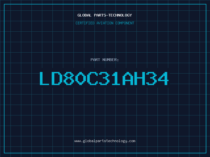 Aviation Part LD80C31AH34