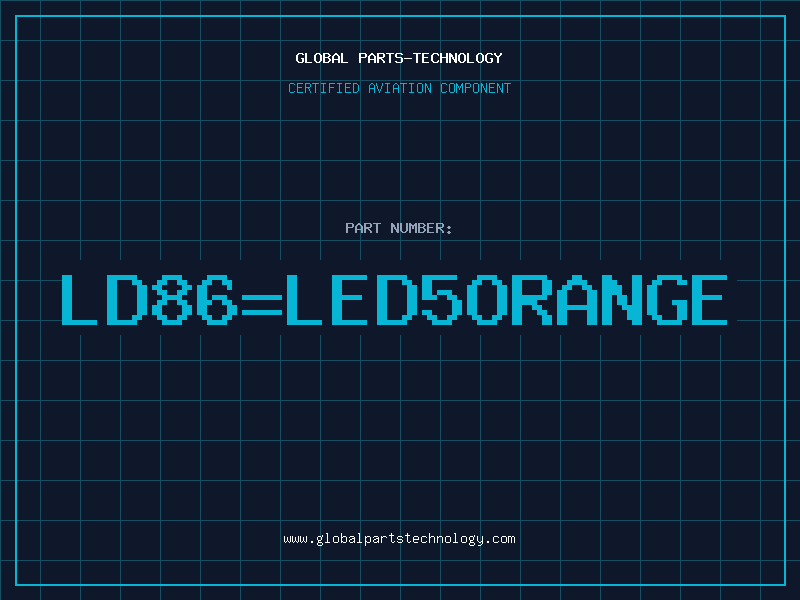 Aviation Part LD86LED5ORANGE