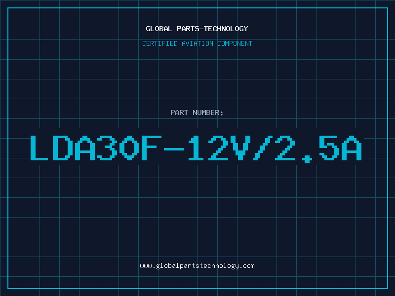 Aviation Part LDA30F-12V/2.5A