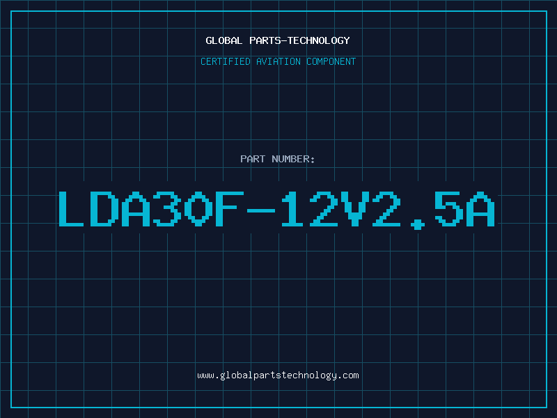 Aviation Part LDA30F-12V2.5A