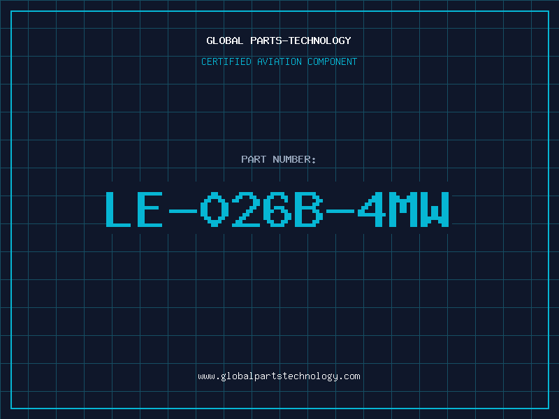 Aviation Part LE-026B-4MW