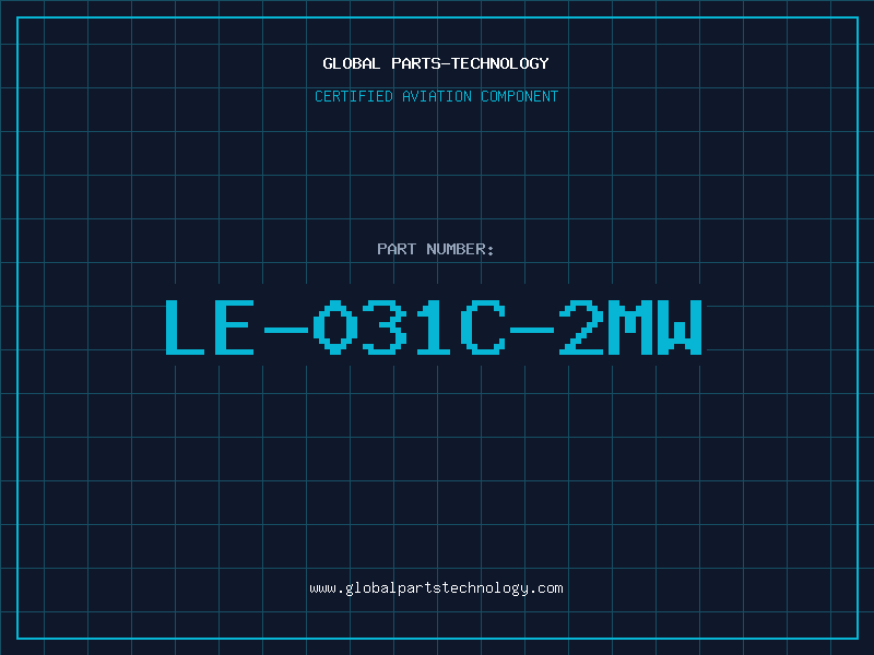 Aviation Part LE-031C-2MW