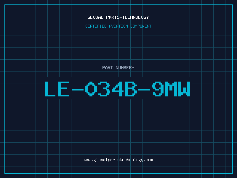 Aviation Part LE-034B-9MW