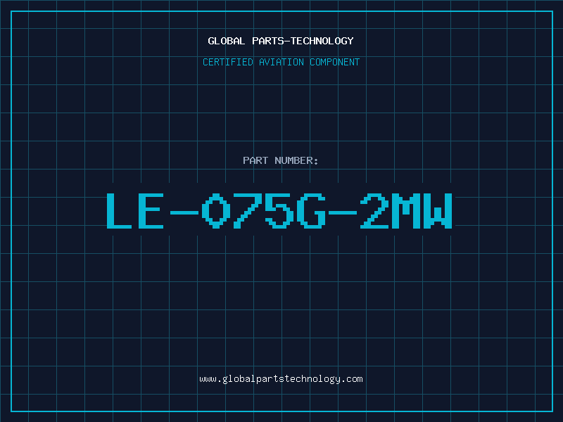 Aviation Part LE-075G-2MW