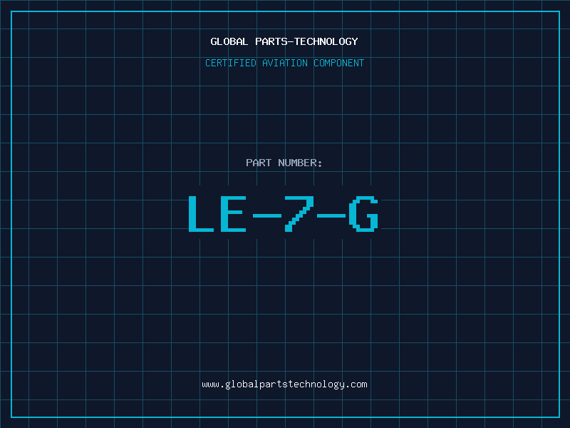 Aviation Part LE-7-G