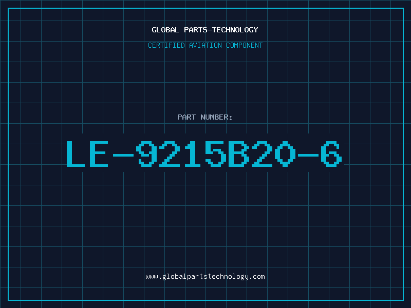 Aviation Part LE-9215B20-6