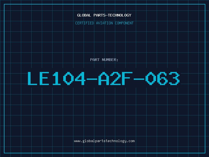 Aviation Part LE104-A2F-063