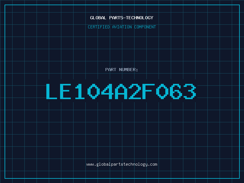 Aviation Part LE104A2F063