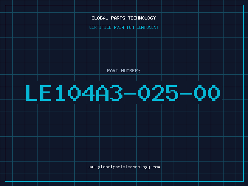 Aviation Part LE104A3-025-00