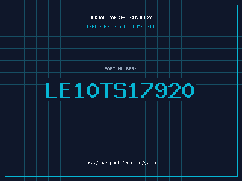 Aviation Part LE10TS17920
