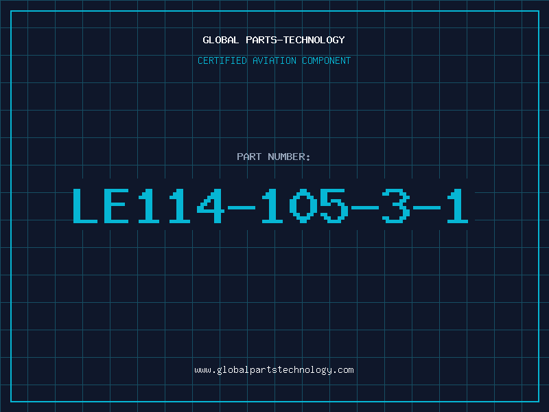 Aviation Part LE114-105-3-1