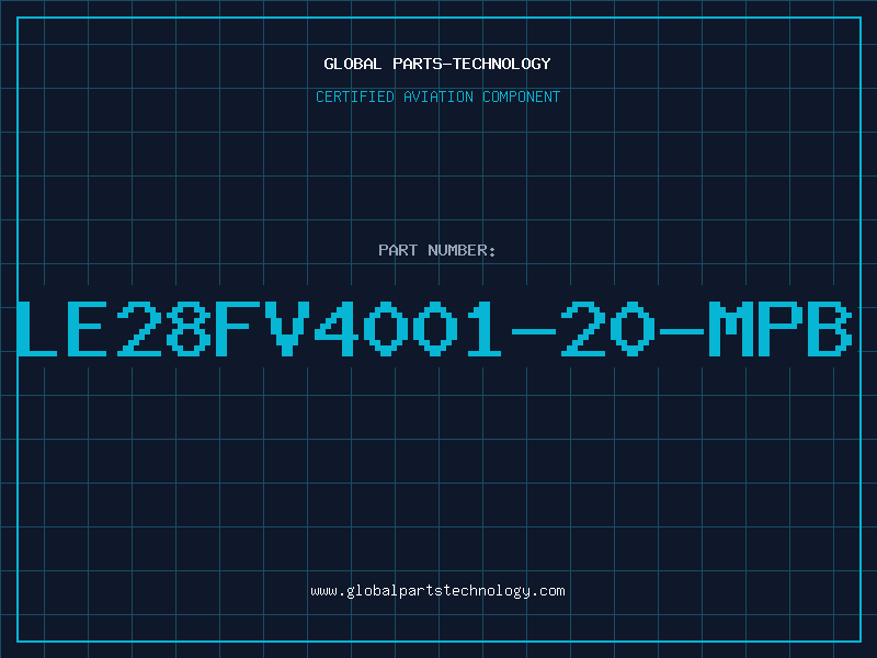 Aviation Part LE28FV4001-20-MPB