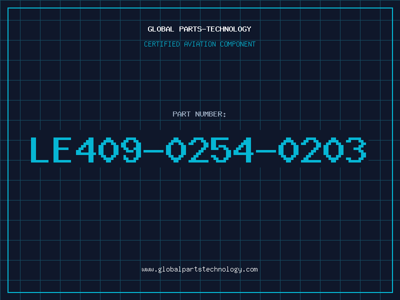 Aviation Part LE409-0254-0203