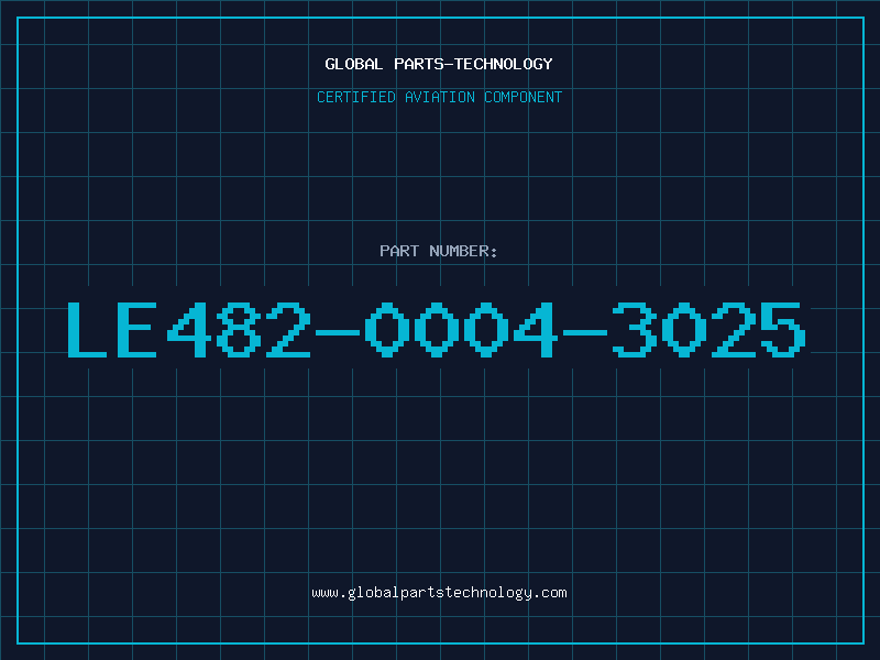 Aviation Part LE482-0004-3025