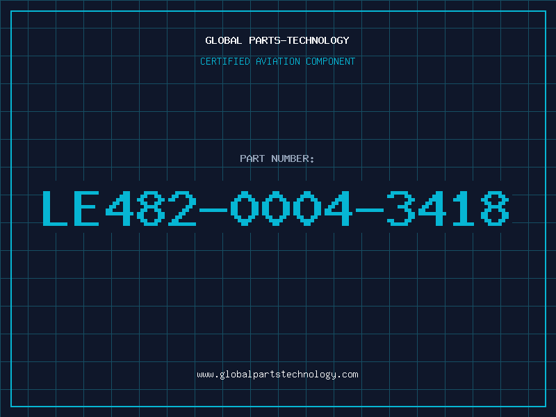 Aviation Part LE482-0004-3418