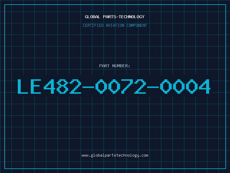 Aviation Part LE482-0072-0004