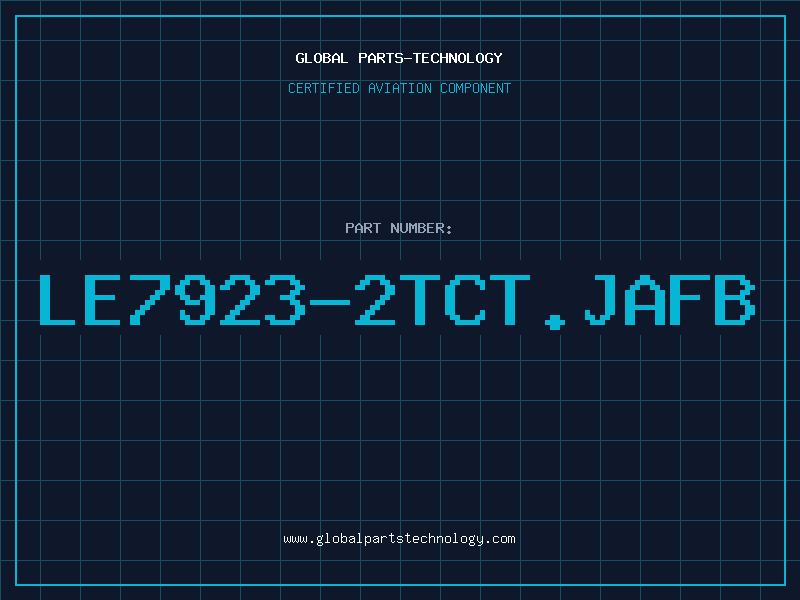 Aviation Part LE7923-2TCT.JAFB