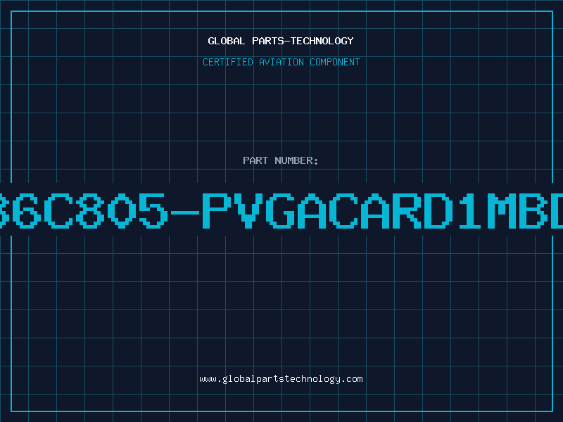 Aviation Part LEADTEKS386C805-PVGACARD1MBDRAM+31/2D