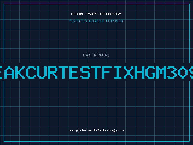 Aviation Part LEAKCURTESTFIXHGM3091