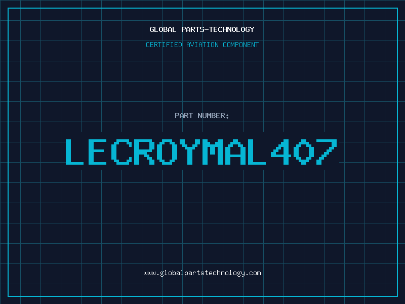 Aviation Part LECROYMAL407