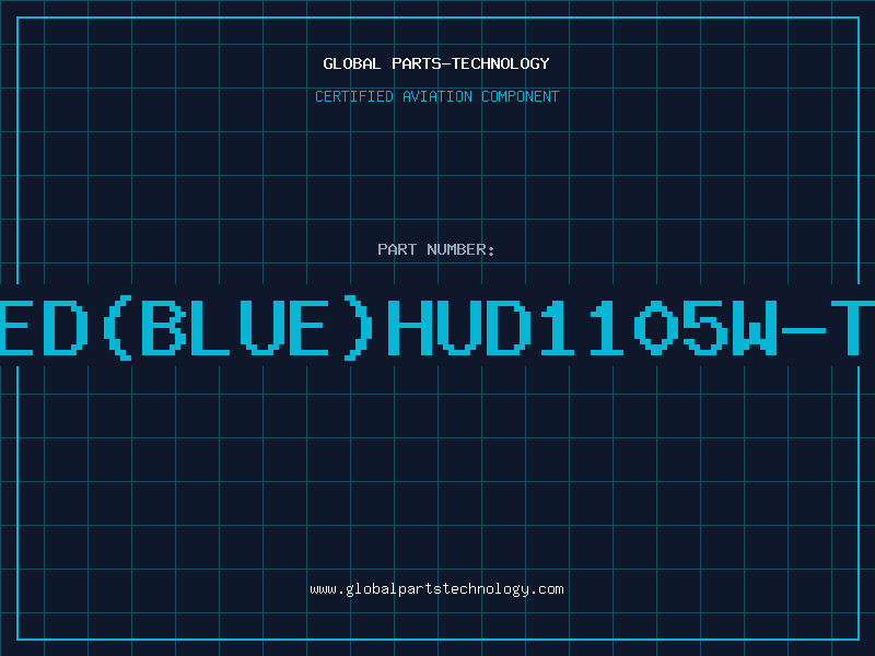 Aviation Part LED(BLUE)HUD1105W-TR