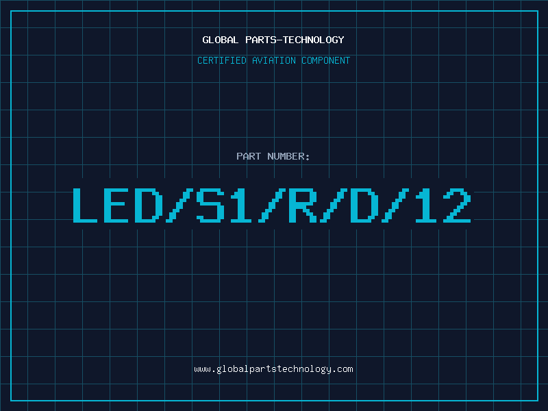 Aviation Part LED/S1/R/D/12