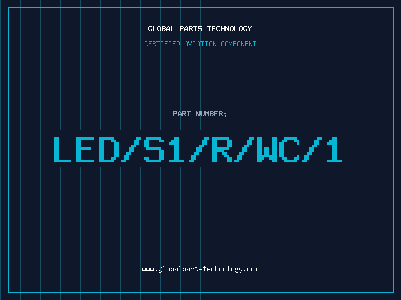 Aviation Part LED/S1/R/WC/1