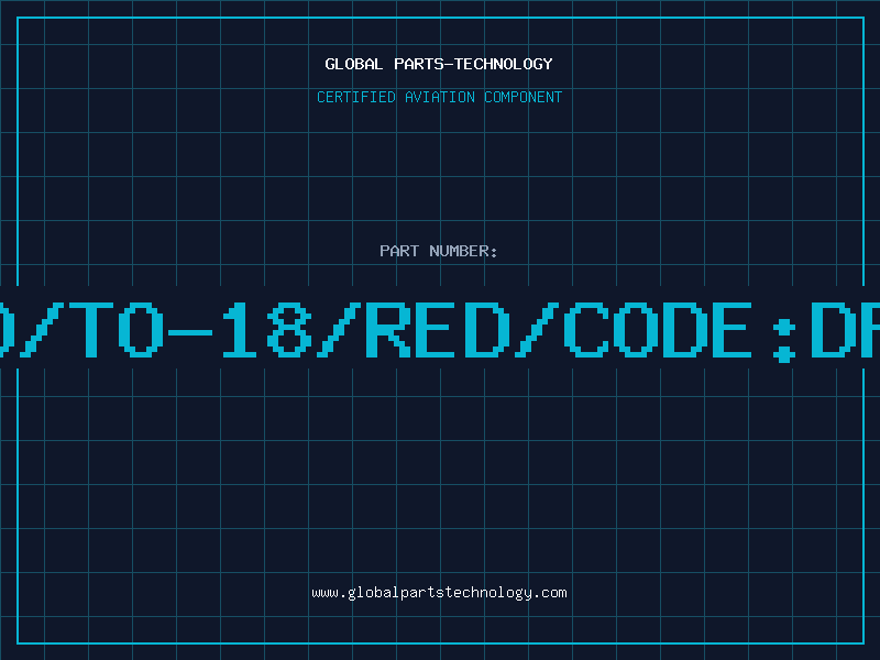 Aviation Part LED/TO-18/RED/CODE:DFJM
