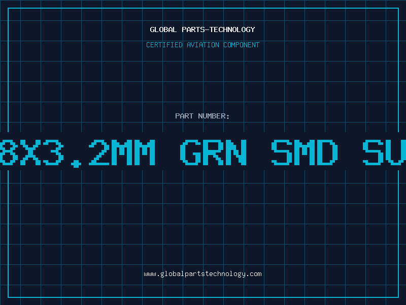 Aviation Part LED 2.8X3.2MM GRN SMD SUPER CL