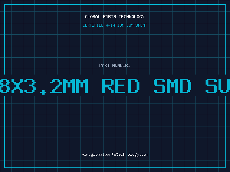 Aviation Part LED 2.8X3.2MM RED SMD SUPER CL