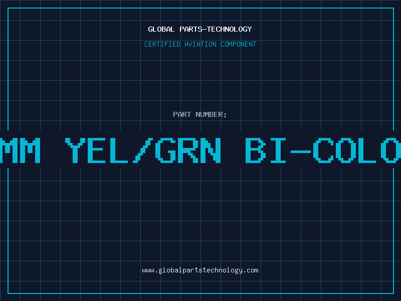 Aviation Part LED 3MM YEL/GRN BI-COLOR R/A