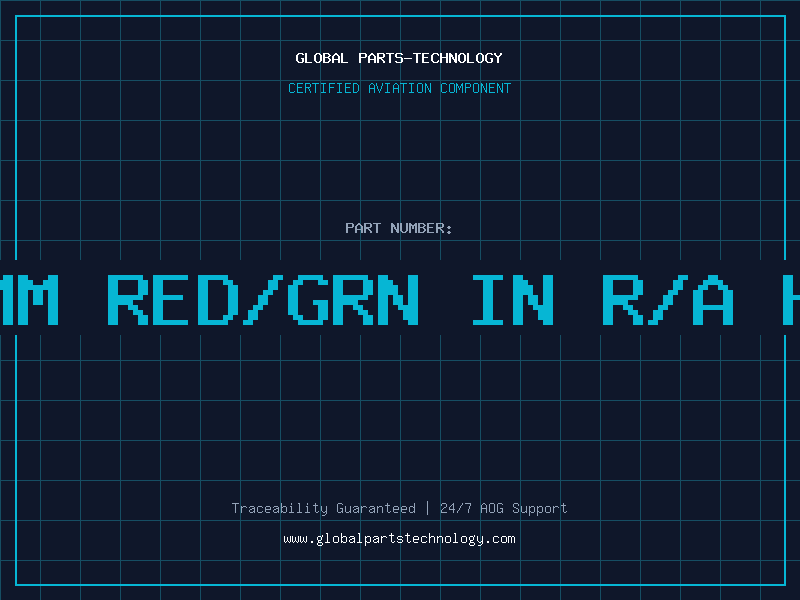 Aviation Part LED 5MM RED/GRN IN R/A HOUSIN