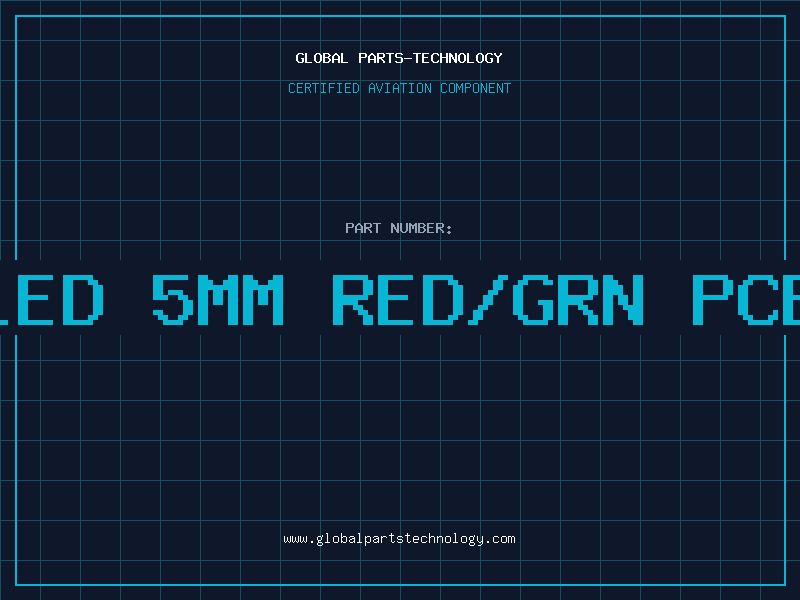 Aviation Part LED 5MM RED/GRN PCB