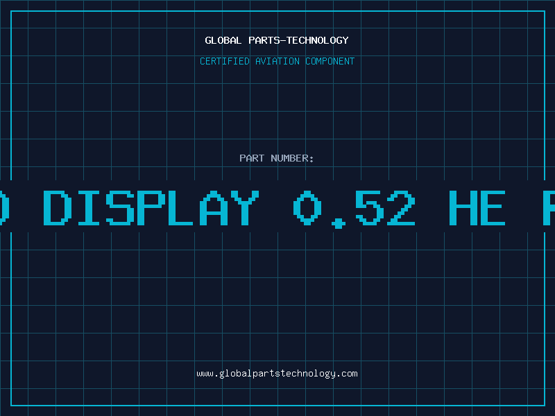 Aviation Part LED DISPLAY 0.52 HE RED