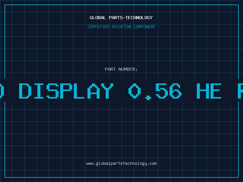Aviation Part LED DISPLAY 0.56 HE RED