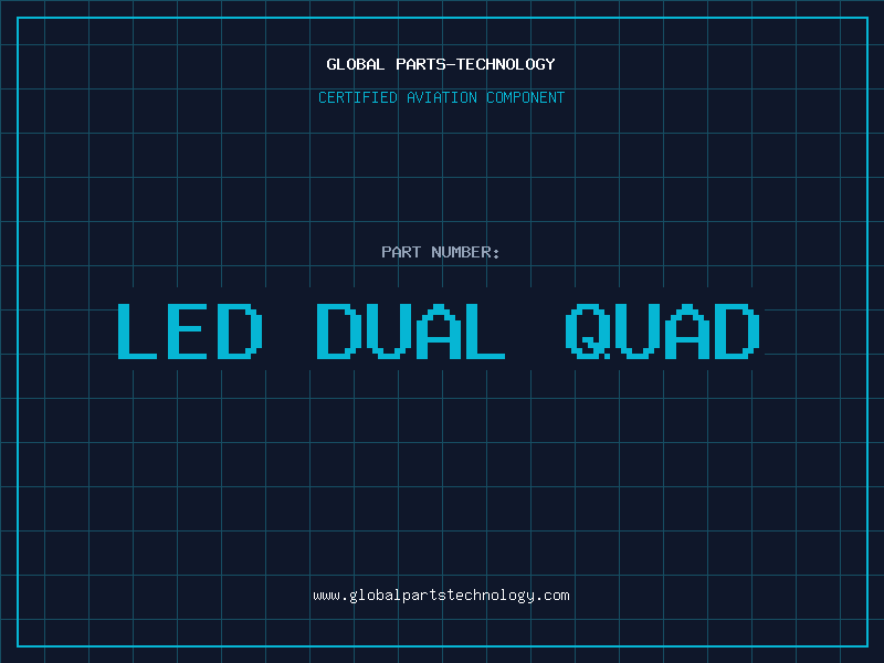 Aviation Part LED DUAL QUAD
