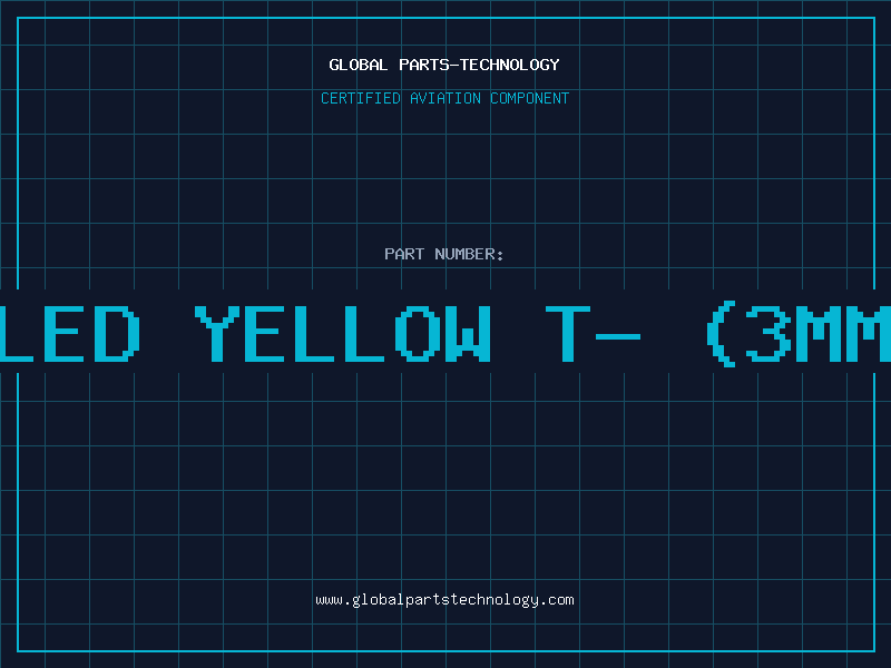 Aviation Part LED YELLOW T- (3MM