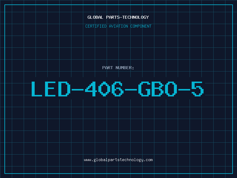 Aviation Part LED-406-GBO-5