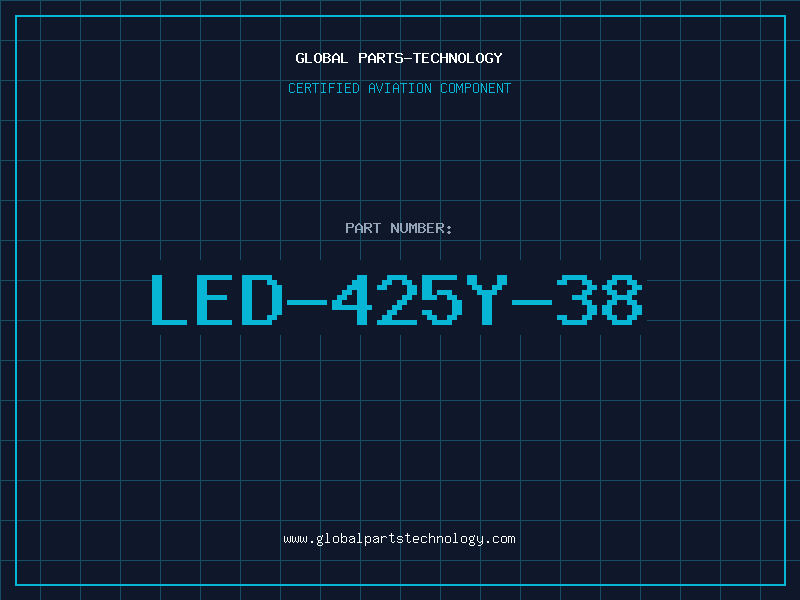 Aviation Part LED-425Y-38