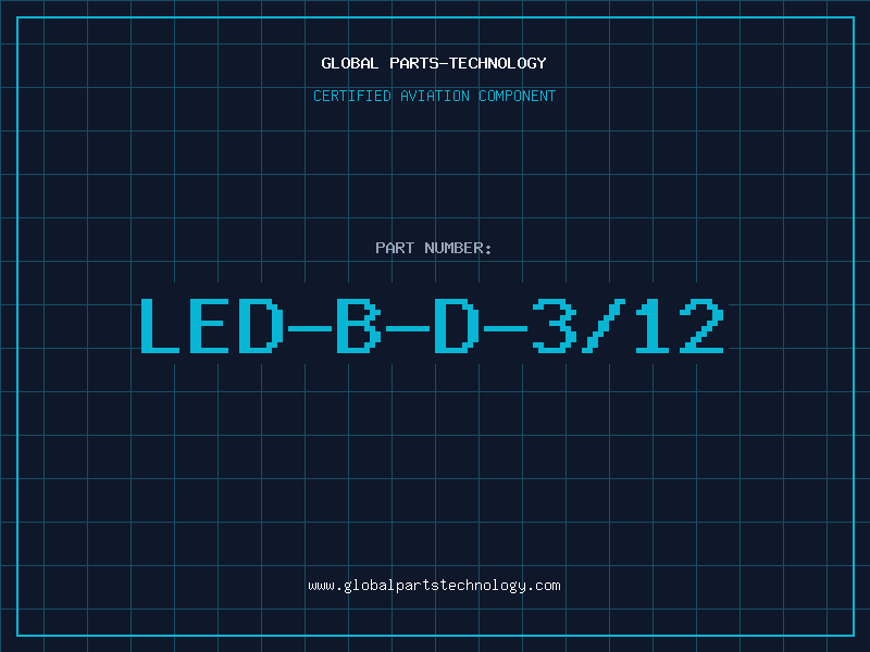 Aviation Part LED-B-D-3/12