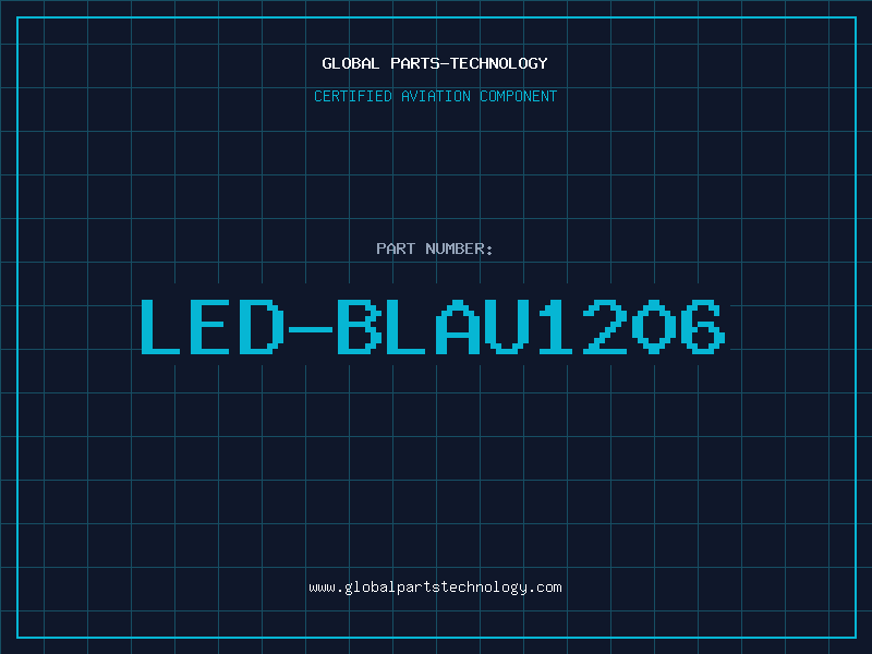 Aviation Part LED-BLAU1206