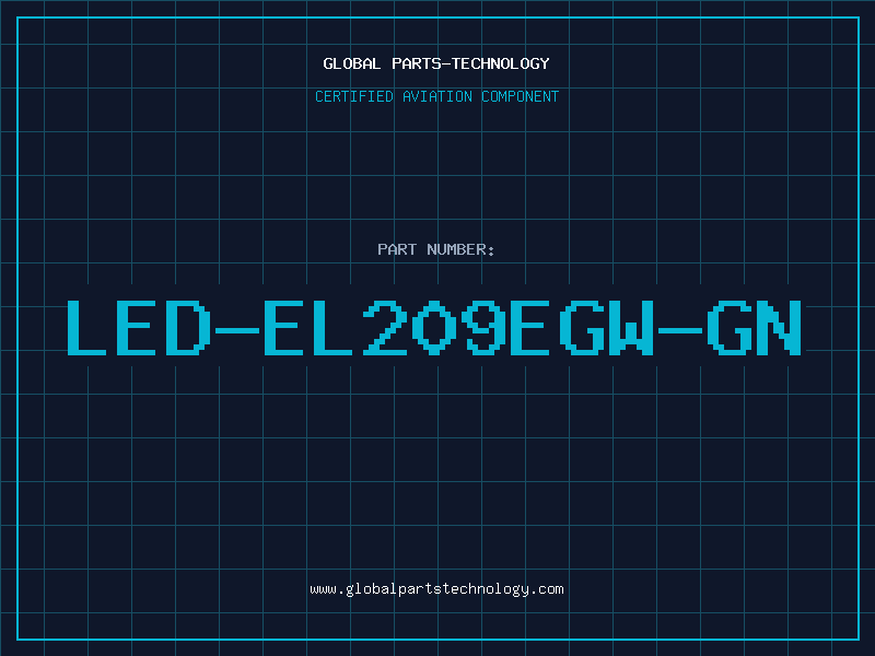 Aviation Part LED-EL209EGW-GN