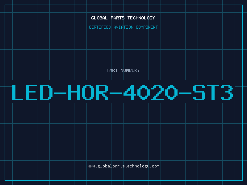 Aviation Part LED-HOR-4020-ST3