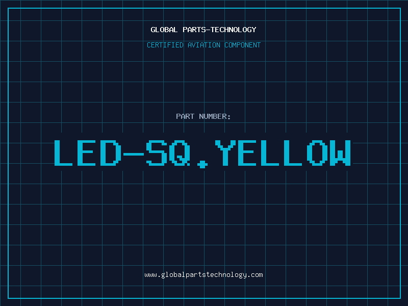 Aviation Part LED-SQ.YELLOW