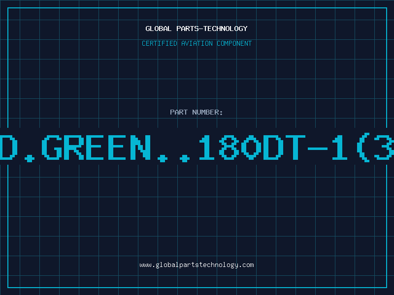Aviation Part LED.GREEN..180DT-1(3mm