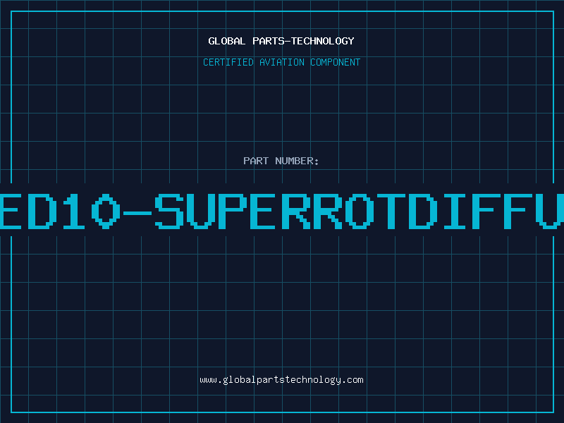 Aviation Part LED10-SUPERROTDIFFUS