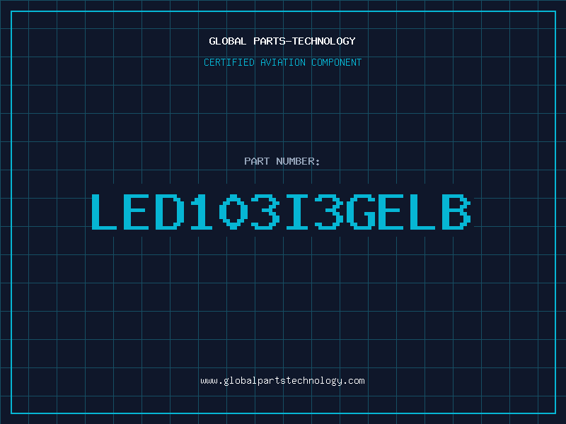 Aviation Part LED103I3GELB