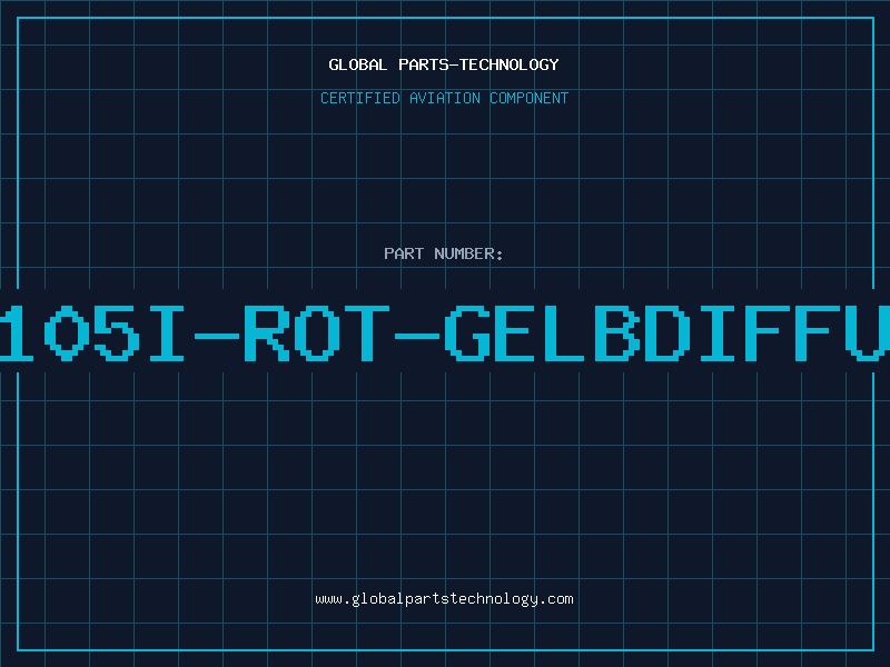 Aviation Part LED105I-ROT-GELBDIFFUS-3