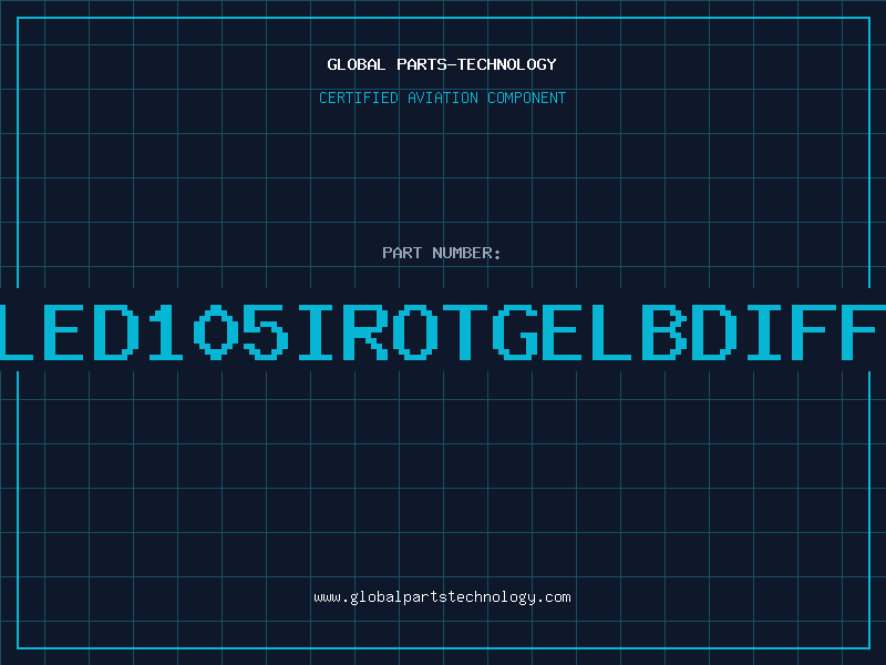 Aviation Part LED105IROTGELBDIFF