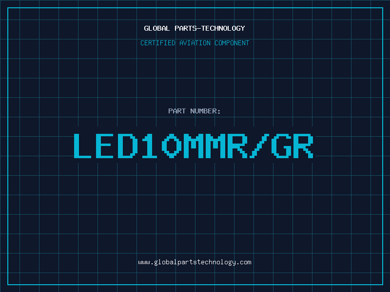Aviation Part LED10MMR/GR